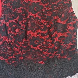 BCX top red and black.